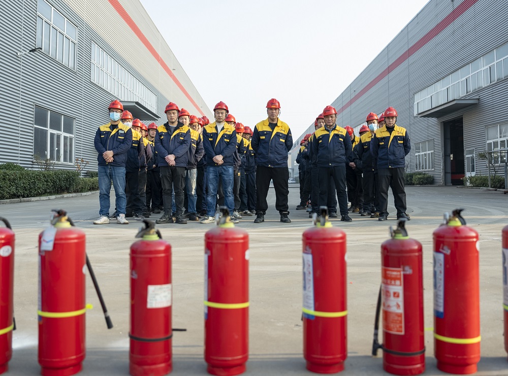 14th Dec Workshop Fire Drill of Our Workers